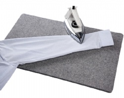 Wool ironing mat/pad